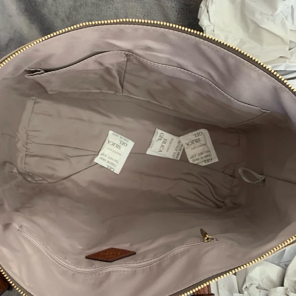 Fossil Leather Rachel Tote in Graystone - Picture 12 of 16